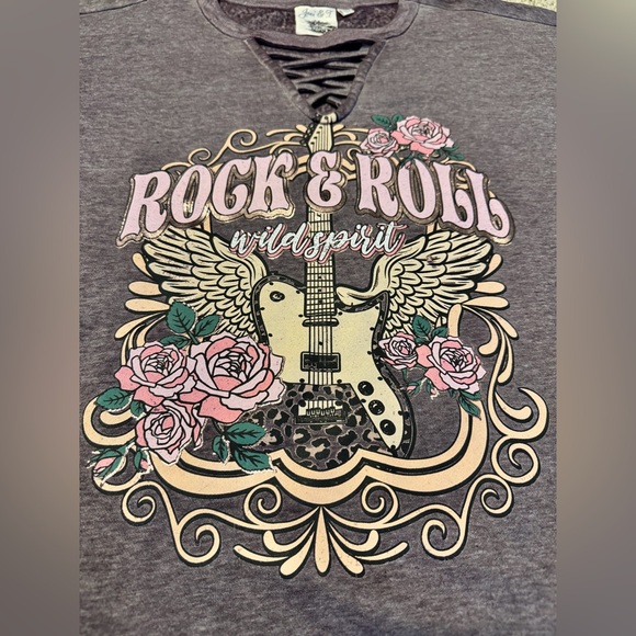 Joei & I Rock & Roll Wild Spirit Long Sleeve Shirt 2XL - Picture 2 of 9